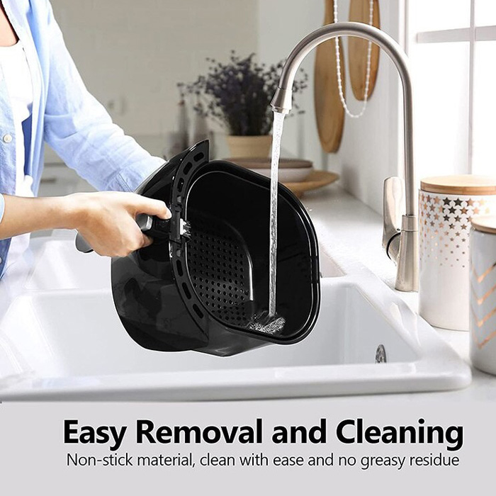 Sokany® Πολυλειτουργική Φριτέζα Αέρος 1400W με Αποσπώμενο Κάδο 5lt & Ρυθμιζόμενο Θερμοστάτη